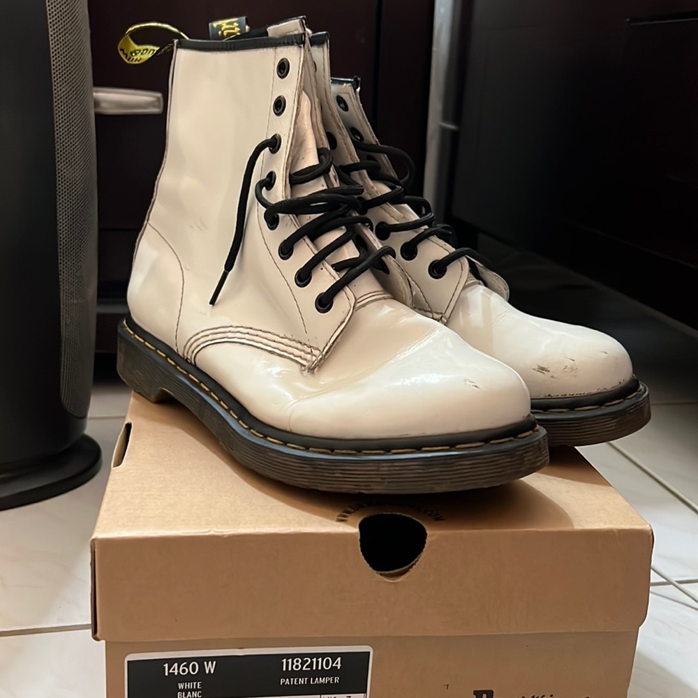 White doc Martens